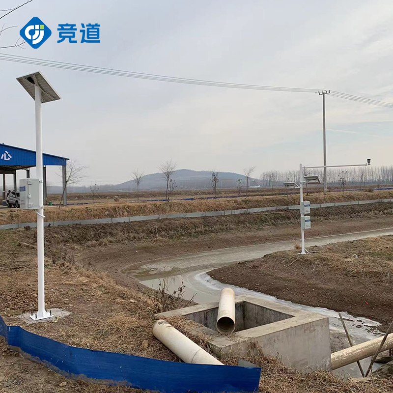 竞道水质监测系统江西萍乡管网项目完成安装